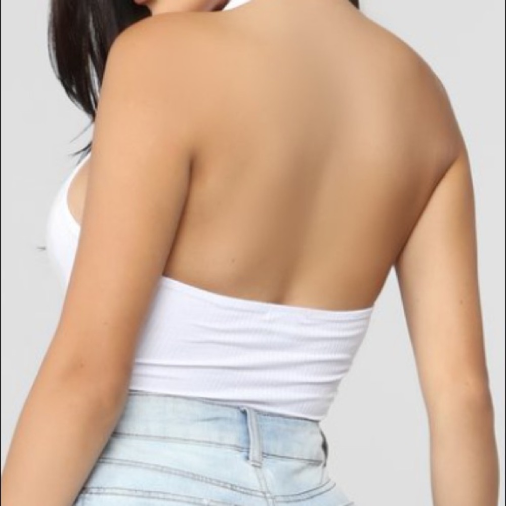 White Croptop - Picture 2 of 2